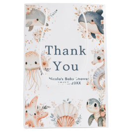 Under The Sea Animals Birthday Party Medium Cadeauzakje