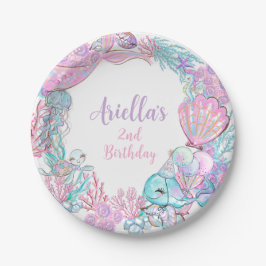 Under the Sea Animals Custom Paper Plates Papieren Bordje