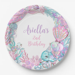 Under the Sea Animals Custom Paper Plates Papieren Bordje