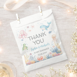 Under the Sea Baby Shower Bedankzakje