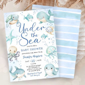 Under The Sea Baby Shower Boy Cute Ocean  Kaart
