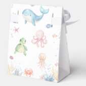 Under the Sea Baby Shower Favor Box Bedankdoosjes (Achterkant)