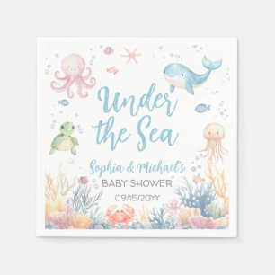 Under the Sea Baby Shower Feestje Servet
