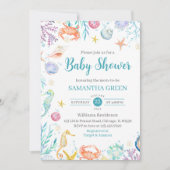 Under the Sea Baby Shower Kaart (Voorkant)