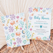 Under the Sea Baby Shower Kaart
