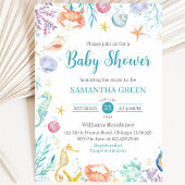 Under the Sea Baby Shower Kaart
