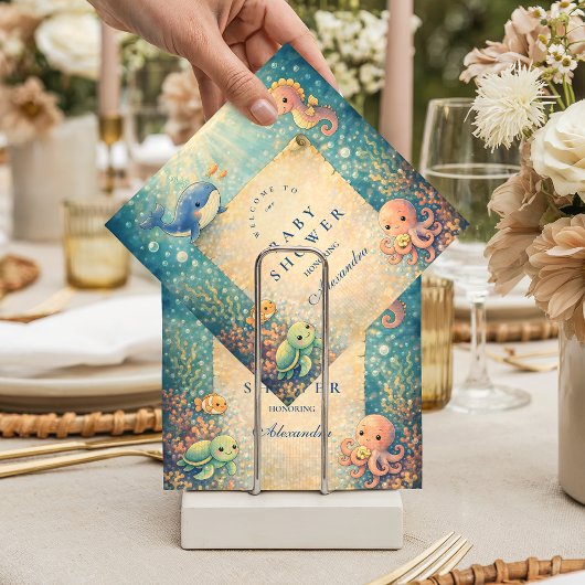 Under The Sea Baby Shower Servet