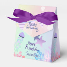 Under the Sea Favor Box Set – Roze en Paars