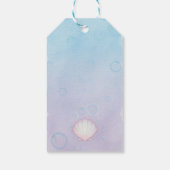 Under the Sea Gift Tag mermaid Cadeaulabel (Achterkant)