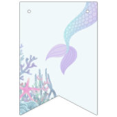 Under the Sea Matching Happy Birthday Vlaggetjes (Eerste vlag)