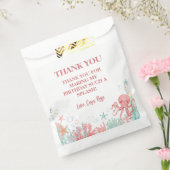 Under the Sea Mermaid Girls Birthday Party Bedankzakje (Gezegeld)