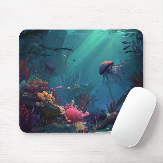 Under The Sea Muismat (Met muis)