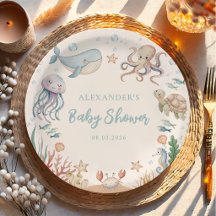 Under The Sea Ocean Animals Baby Shower