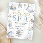 Under The Sea Ocean Animals Boy Baby Shower Kaart