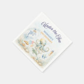 Under the Sea Ocean Animals Octopus Birthday Servet (Hoek)