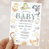 Under The Sea Ocean Baby Shower Gender Neutral  Kaart