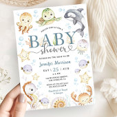 Under The Sea Ocean Baby Shower Gender Neutral  Kaart