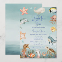 Under The Sea Oceandieren Baby Shower
