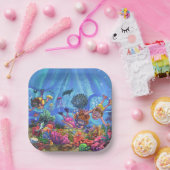 Under the Sea Papieren Bordje (Feest)