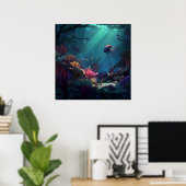 Under The Sea Poster (Thuiskantoor)