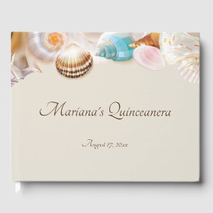 Under the Sea Quinceanera Feest Schelpen Gastenboek