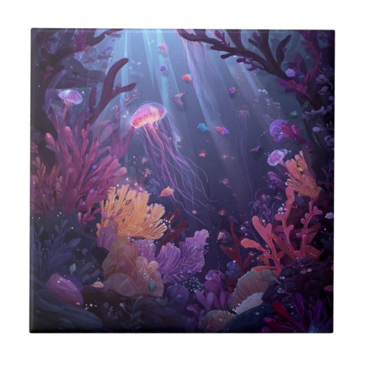 Under The Sea Tegeltje (Voorkant)