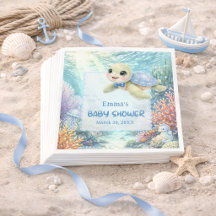 Under the Sea Turtle Boy Baby Shower