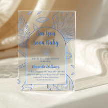 Under The Sea You Soon Blauwe Jongens Baby Shower