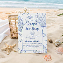 Under The Sea You Soon Blauwe Jongens Baby Shower