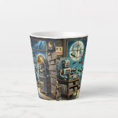 Under the Silver Moon: The Vinyl Archivist and His Latte Mok (Voorkant)