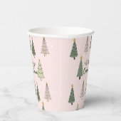 Under the Snowy Trees – Christmas Papieren Bekers (Rechts)
