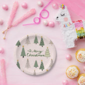 Under the Snowy Trees – Christmas Papieren Bordje (Feest)