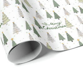 Under the Snowy Trees – Christmas Wrapping Paper Cadeaupapier