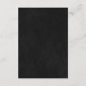 Under the Stars Verjaardagsaccommodatie Informatiekaartje (Achterkant)