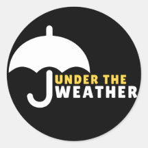 Under the weather Sticker
