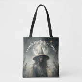 Under the Witch Moon – Gothic Witch Tote Bag (Voorkant)
