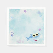 "Under the Zee" met als thema Paper Napkin Servet (Voorkant)