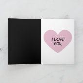 Under Umbrella: Romantic Couple Kissing in Rain Kaart (Binnen)