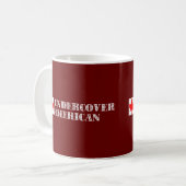 undercover American Koffiemok (Voorkant links)