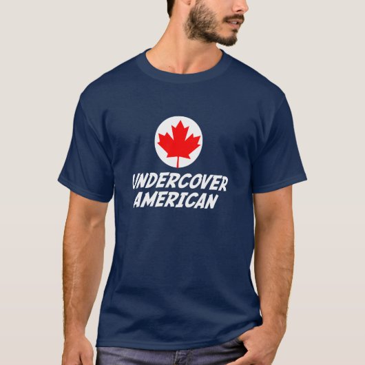 undercover American T-shirt (Voorkant)