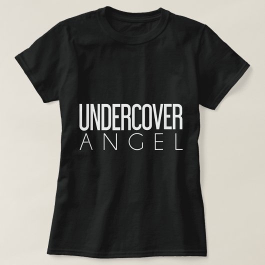 Undercover Angel Halloween Costume T-shirt (Design voorkant)