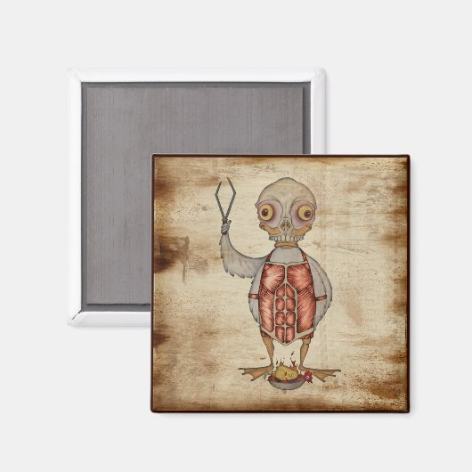 Undercover BBQ Duck Magnet (Voorkant / Achterkant)