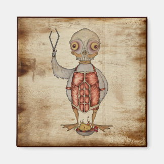 Undercover BBQ Duck Magnet