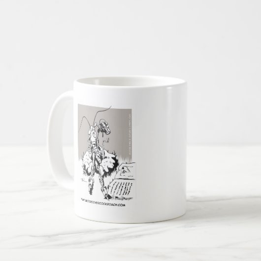 Undercover Cockroach Koffiemok (Voorkant links)