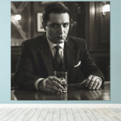 Undercover Detective (1920) beroemd gemaakt door N Canvas Afdruk (Insitu (Houten vloer))