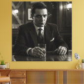 Undercover Detective (1920) beroemd gemaakt door N Canvas Afdruk (Insitu (Woonkamer))