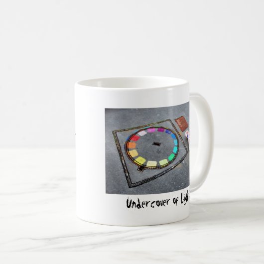Undercover of Light - Parijs Koffiemok (Voorkant rechts)