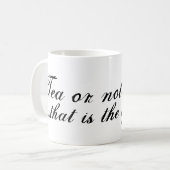 UNDERDOG - 'Tea or not to Tea'-Mok Koffiemok (Voorkant links)