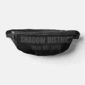 Underground Bag Unisex Shadow Black Heuptasje (Liggend)