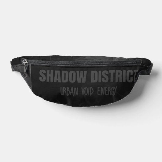 Underground Bag Unisex Shadow Black Heuptasje (Liggend)